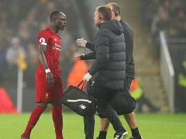 Mané has harmstring issue, Klopp confirms. GOAL