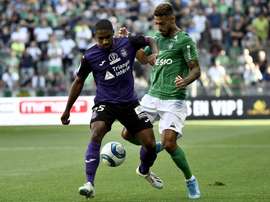 Saint-Etienne et Toulouse dos à dos. AFP