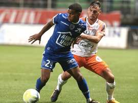 Samuel Grandsir, qui fêtera ce samedi son 9ème match de L1 avec l'Estac. Goal