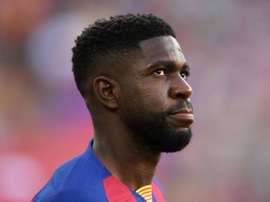 Umtiti sidelined with knee injury. GOAL