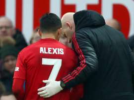 Sanchez limped out of the side's FA Cup tie on Saturday. GOAL