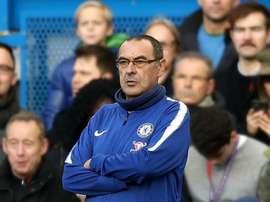 Sarri was concerned by his team's slow start against Everton. GOAL