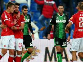 Sassuolo-Perugia 1-2: Sorpresa al Mapei, gli umbri raggiungono il Napoli agli ottavi. Goal