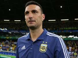 Argentina coach Lionel Scaloni lauded the attitude of his players . GOAL
