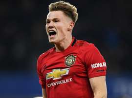 McTominay trains with Man Utd squad ahead of Club Brugge clash. GOAL