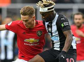 Newcastle-Manchester United 1-0, MU touche le fond à Newcastle. AFP