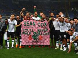 Sean Cox was injured before Liverpool's match with Roma in the Champions League last year. GOAL