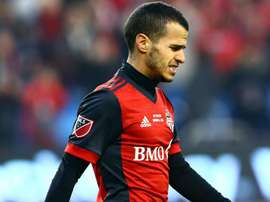 Giovinco was sent to an early bath. GOAL