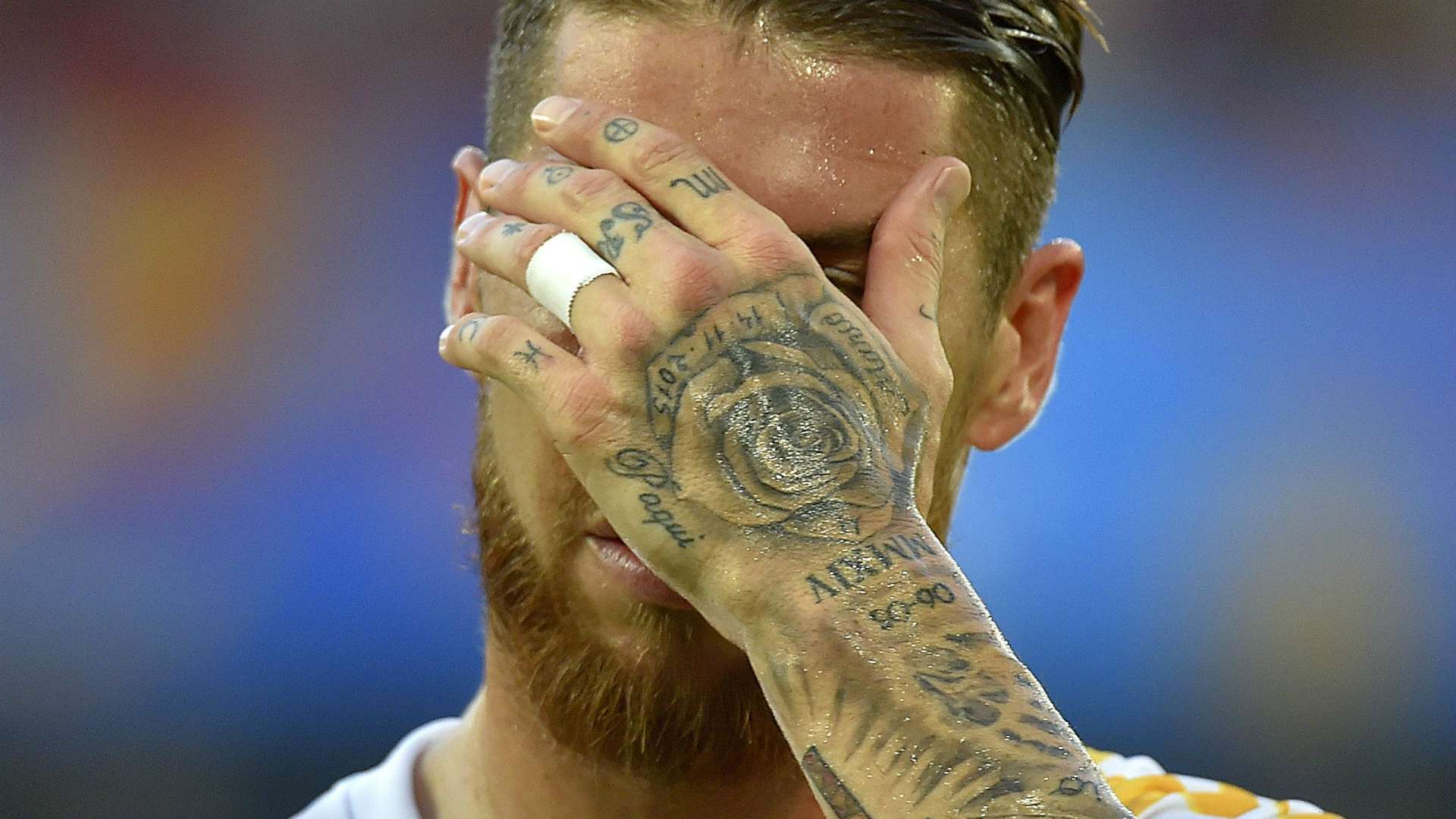 Ramos Shows Off New Tattoos But What Do They Mean Besoccer