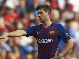 Sergi Roberto believes there's still a lot to play for. GOAL