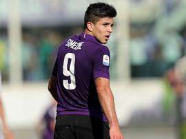 Giovanni Simeone hopes to be managed by his father Diego. GOAL