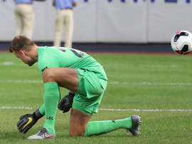 La grosse boulette de Simon Mignolet en amical. GOAL
