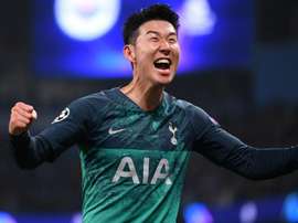 Son dreaming big with Spurs