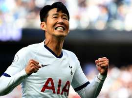 Son Heung-Min, premier asiatique dans la liste du Ballon d'Or depuis 2007. Goal