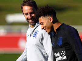 Jadon Sancho received his first England call-up last week. GOAL