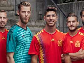 A nova camisa da Seleção espanhola. Goal