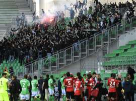 Les ultras de Saint-Etienne. Goal
