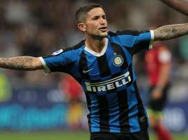 Il centrocampista dell'Inter Sensi. Goal