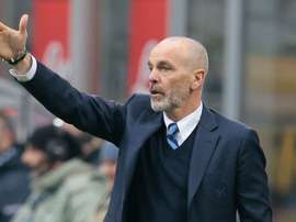 Inter manager Stefano Pioli. Goal