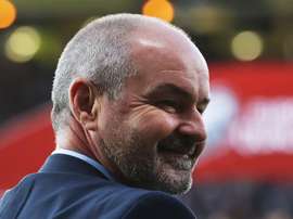Steve Clarke was happy with how his team bounced back v San Marino. GOAL