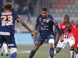 Steve Mounie, Montpellier - Nancy. GOAL