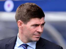 Steven Gerrard has been heavily linked with Derby County. GOAL