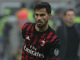 Suso in action for AC Milan. Goal