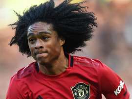L'esterno del Man. United Tahit Chong. Goal