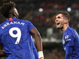 Abraham enjoying Pulisic link-up. GOAL