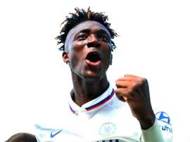 Abraham was delighted to play a key role in Chelsea's win over Norwich. GOAL