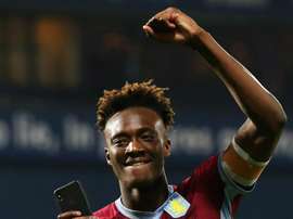 Abraham was key for Aston Villa as they achieved promotion to the Premier League. GOAL