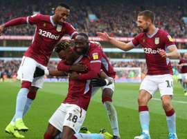 Tammy Abraham celebrates his goal. GOAL