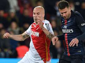 Thiago Motta et Andrea Raggi, Paris SG - AS Monaco. GOAL