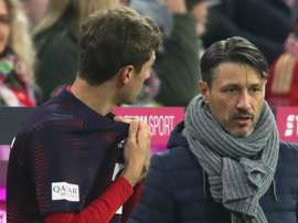 Muller's wife was vocal about Bayern coach Kovac. GOAL