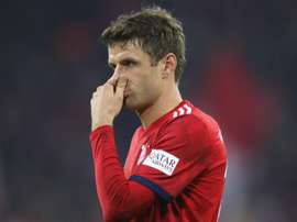 Muller could miss Bayern's last-16 clash as a result of his red card. GOAL