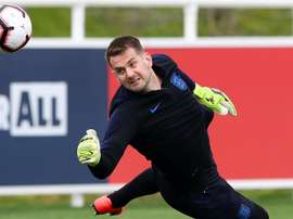 Tom Heaton thinks Pickford has been outstanding for England. GOAL