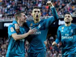 Neither Ronaldo nor Kroos are in Madrid's squad to face Las Palmas. GOAL