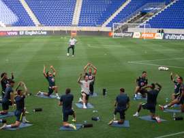 Com time quase completo, jogadores colocaram 'a mão na massa' em primeiro treino da Seleção nos EUA