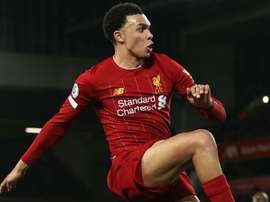 Alexander-Arnold explains 'freedom' to attack after assisting Anfield fightback. AFP