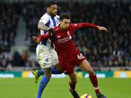 Alexander-Arnold picked up an injury in the warm-up. GOAL