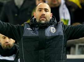 Igor Tudor during his spell at Greek club PAOK Thessaloniki. Goal