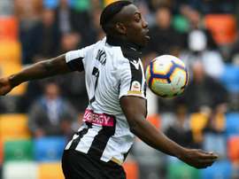 Okaka verso il ritorno all'Udinese. Goal