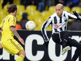 Gabriel Obertan, dans un match avec Newcastle United. AFP