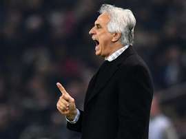 Coach Vahid, content de la victoire des siens face à Bordeaux. Goal