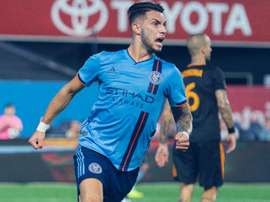 New York City 3-2 Houston Dynamo: Castellanos scores 93rd-minute winner. Goal