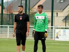 Valentino Lesieur sous les couleurs du Rouen. GOAL