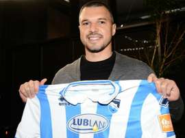 Former Juve & Man City forward Bojinov sent off before debut. AFP