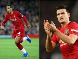 Van Dijk and Maguire in comparison. GOAL