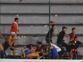 Veracruz fans. Goal