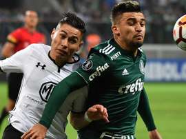 Victor Luis Oscar Opazo Palmeiras Colo Colo Copa Libertadores. Goal